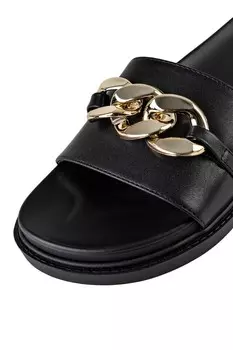 Мюли WITH CHAIN Musk, черный