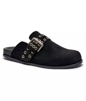 Мюли женские Alohas кожаные, черный