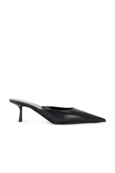 Мюли женские Barbara Mule Saint Laurent, цвет Nero