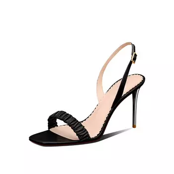 Мюли женские черный Miss Left