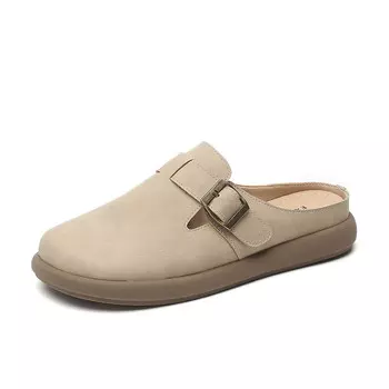 Мюли женские с закрытым носком Exull Q, бежевый