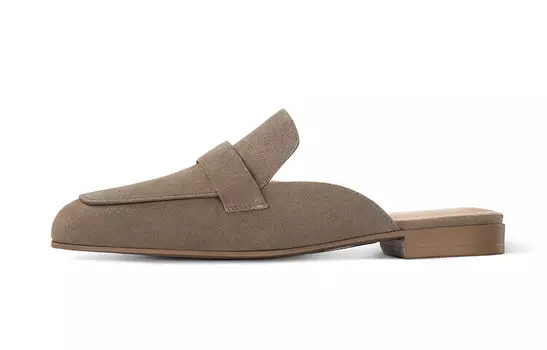 Мюли женские с закрытым носком женские 7Or9, цвет Hazelnut mousse