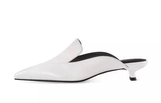 Мюли женские с закрытым носком женские 7Or9, белый