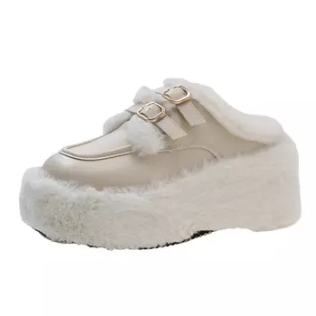 Мюли женские с закрытым носком женские Abcylm, бежевый