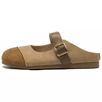 Мюли женские с закрытым носком женские Agsdon, цвет Chestnut