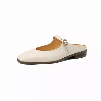 Мюли женские с закрытым носком женские Aiqinisha, зеленый