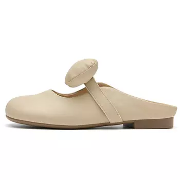 Мюли женские с закрытым носком женские Aita, цвет Milk Tea Beige