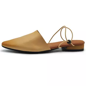 Мюли женские с закрытым носком женские Artmu, цвет Coffee