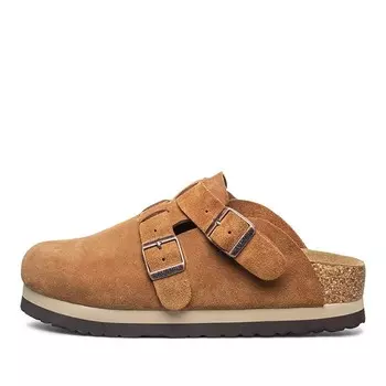 Мюли женские с закрытым носком женские Au&Mu, цвет Chestnut