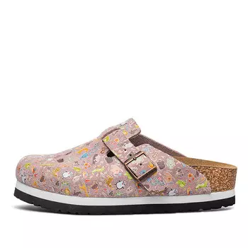 Мюли женские с закрытым носком женские Au&Mu, белый