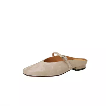 Мюли женские с закрытым носком женские Balletcat, цвет Apricot