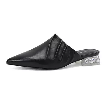 Мюли женские с закрытым носком женские Balletcat, черный