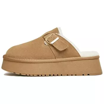 Мюли женские с закрытым носком женские Basto, коричневый