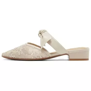 Мюли женские с закрытым носком женские Basto, цвет Light Apricot