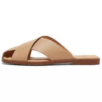 Мюли женские с закрытым носком женские Bata, светло-золотой