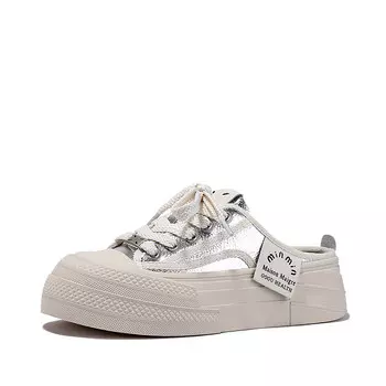 Мюли женские с закрытым носком женские Bellalily, серебряный