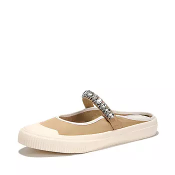 Мюли женские с закрытым носком женские Bellalily, цвет Apricot