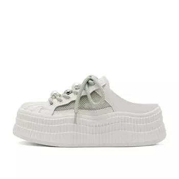 Мюли женские с закрытым носком женские Belle, белый