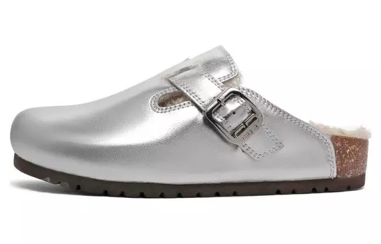 Мюли женские с закрытым носком женские Belle, коричневый