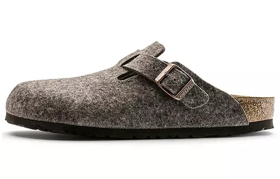Мюли женские с закрытым носком женские Birkenstock, коричневый