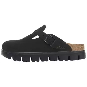 Мюли женские с закрытым носком женские Birkenstock, черный