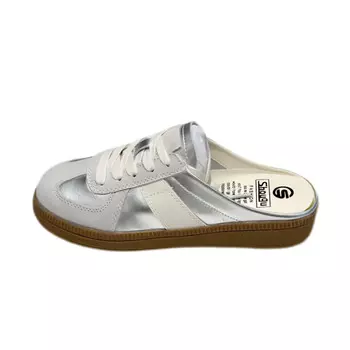 Мюли женские с закрытым носком женские Bte, серебряный