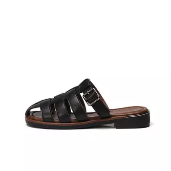 Мюли женские с закрытым носком женские Bull Charm, серебряный