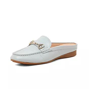 Мюли женские с закрытым носком женские Comely, цвет Apricot