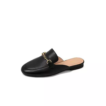 Мюли женские с закрытым носком женские Comely, цвет Apricot