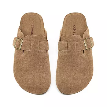 Мюли женские с закрытым носком женские Comely, коричневый