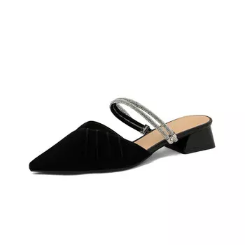 Мюли женские с закрытым носком женские Comely, бежевый