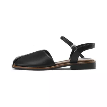 Мюли женские с закрытым носком женские Daphne, коричневый