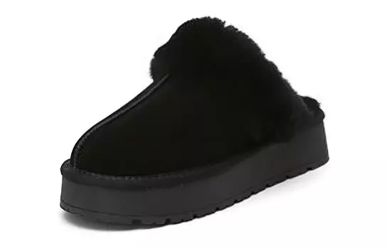 Мюли женские с закрытым носком женские Daphne, черный