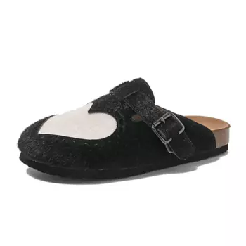 Мюли женские с закрытым носком женские Dawei'S House, черный