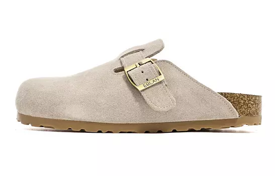 Мюли женские с закрытым носком женские Eblan, цвет Light Brown