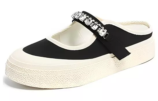 Мюли женские с закрытым носком женские Exull Q, черный