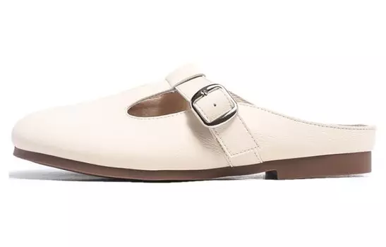 Мюли женские с закрытым носком женские Exull Q, кремовый