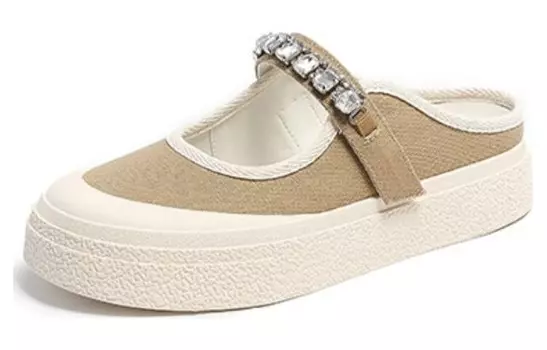 Мюли женские с закрытым носком женские Exull Q, хаки