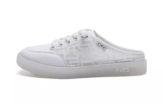 Мюли женские с закрытым носком женские Firs, цвет White Gray