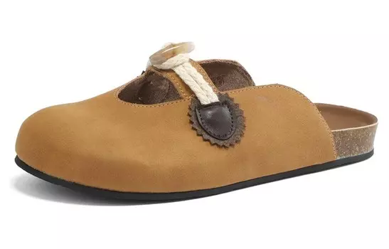 Мюли женские с закрытым носком женские Fond&Beryl, цвет Medium Yellow