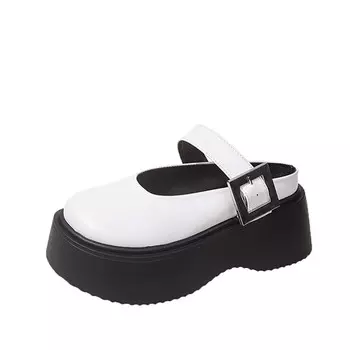 Мюли женские с закрытым носком женские Gejiani, бежевый