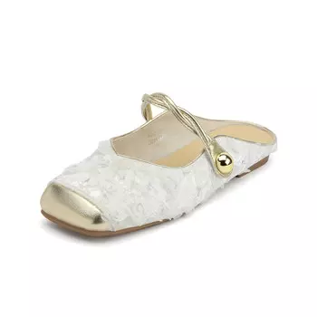 Мюли женские с закрытым носком женские Gemeiq, цвет Champagne