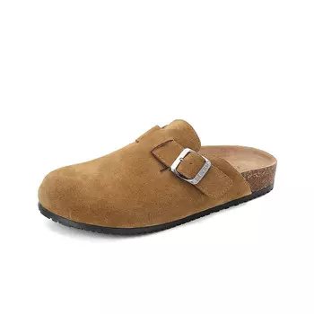 Мюли женские с закрытым носком женские Gemeiq, цвет Caramel