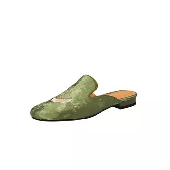 Мюли женские с закрытым носком женские Gredio, цвет Coffee