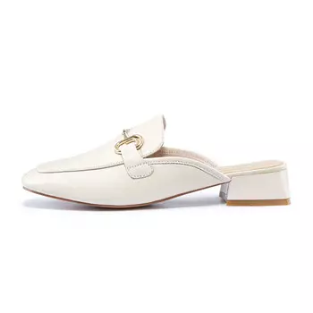 Мюли женские с закрытым носком женские Harson, бежевый