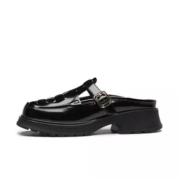 Мюли женские с закрытым носком женские Hla, бежевый