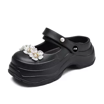 Мюли женские с закрытым носком женские Humanism 1986, белый