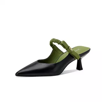 Мюли женские с закрытым носком женские Jessica Sophia, кремовый