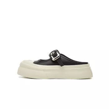 Мюли женские с закрытым носком женские Jin Baichuan, бежевый