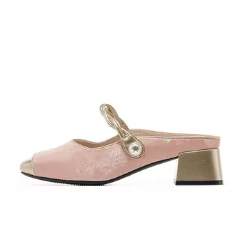 Мюли женские с закрытым носком женские Josiny, светло-розовый